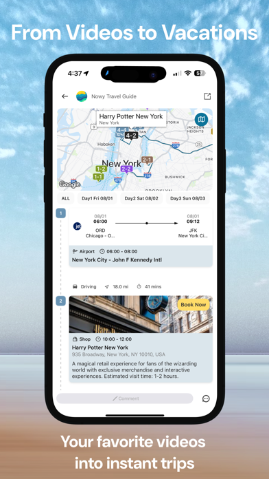 Nowy:AI Travel Content Planner screenshot 10