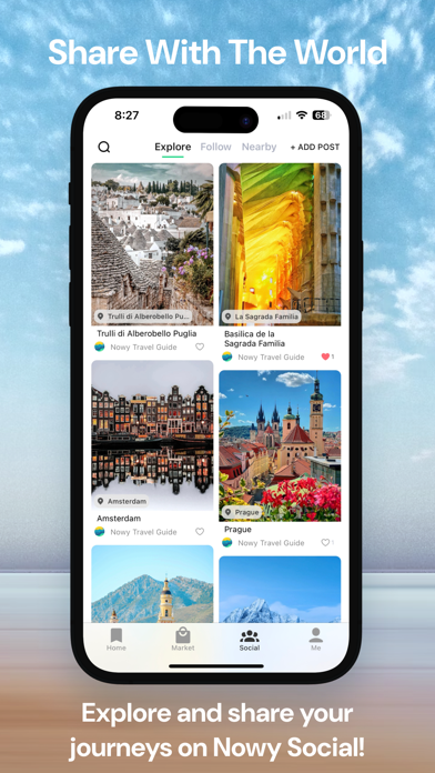 Nowy:AI Travel Content Planner screenshot 1