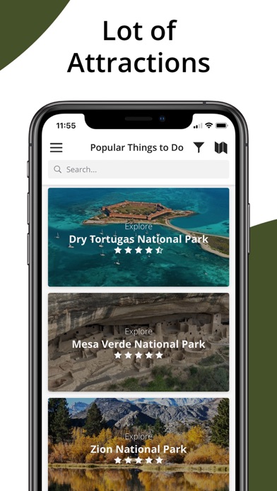 NPS Parks App screenshot 1