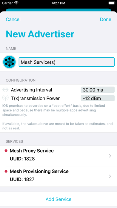 nRF Connect for Mobile screenshot 3