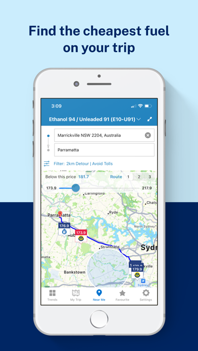 NSW FuelCheck screenshot 5