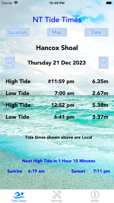 NT Tide Times screenshot 7