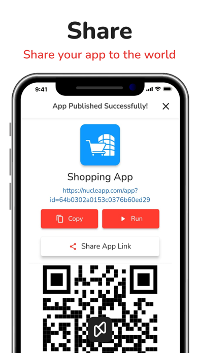 NucleApp - App Maker | No code screenshot 1