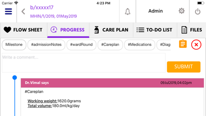 Nucleus EMR screenshot 2