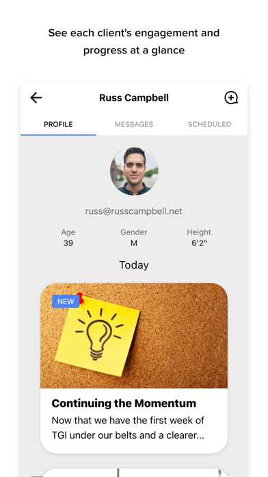 Nudge for coaches screenshot 2