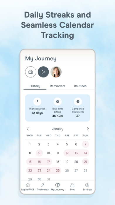 NuFACE® screenshot 2