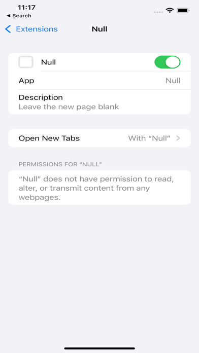 Null-Leave the new page blank screenshot 2