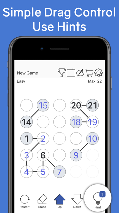 Number Chain - Logic Puzzle screenshot 2