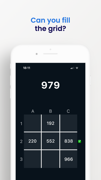 Number Grid Challenge screenshot 1
