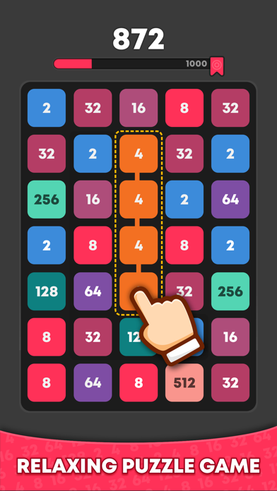 Number Match: 2048 Puzzle screenshot 4