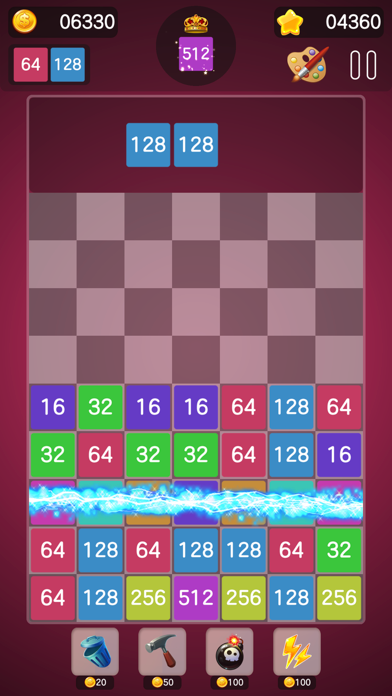 Number Merge:Challenge to 2048 screenshot 4