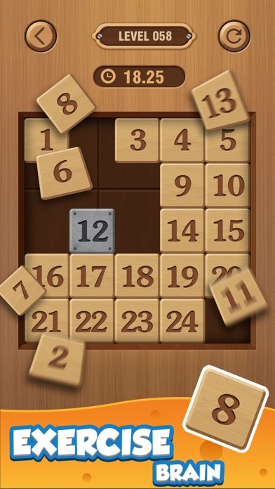 Number Puzzle: Wood Block 3D screenshot 3