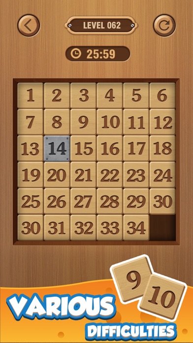 Number Puzzle: Wood Block 3D screenshot 2