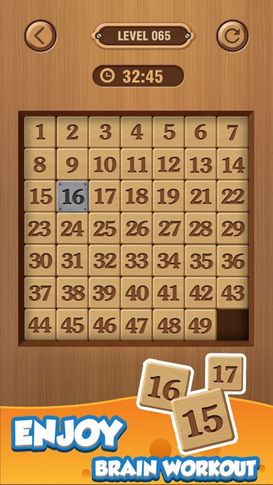 Number Puzzle: Wood Block 3D screenshot 1