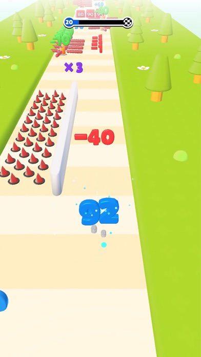 Number Run 3D screenshot 1