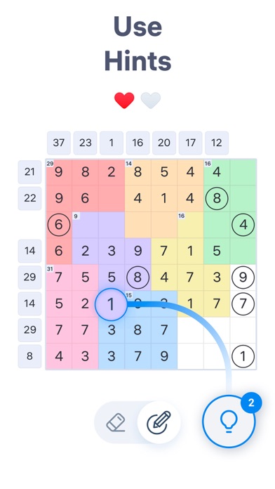 Number Sums - Numbers Game screenshot 2