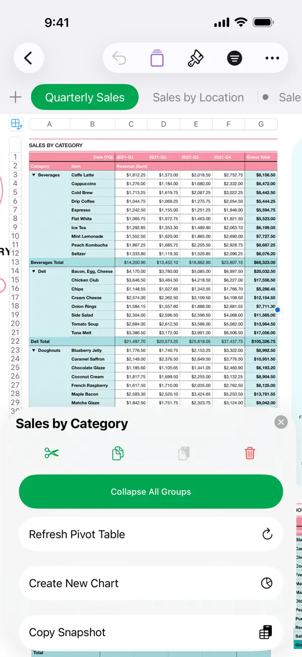 Numbers: Make Spreadsheets screenshot 3