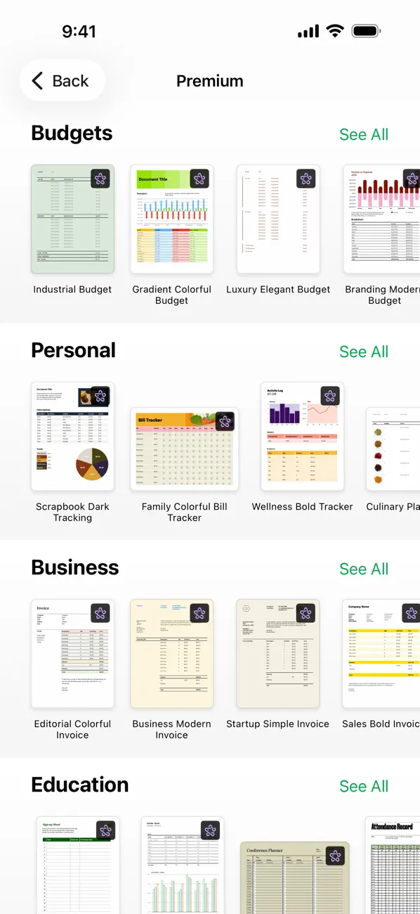 Numbers: Make Spreadsheets screenshot 5