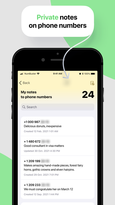 NumBuster. Real Name Caller ID screenshot 1