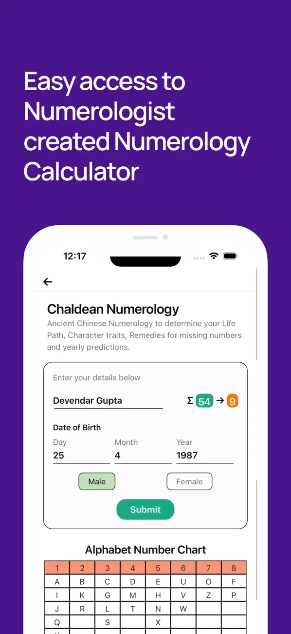 Numerology: Name Date & Birth screenshot 3