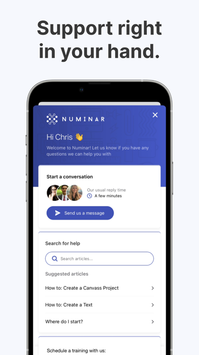 Numinar screenshot 2