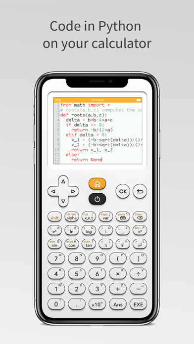 NumWorks Graphing Calculator screenshot 1