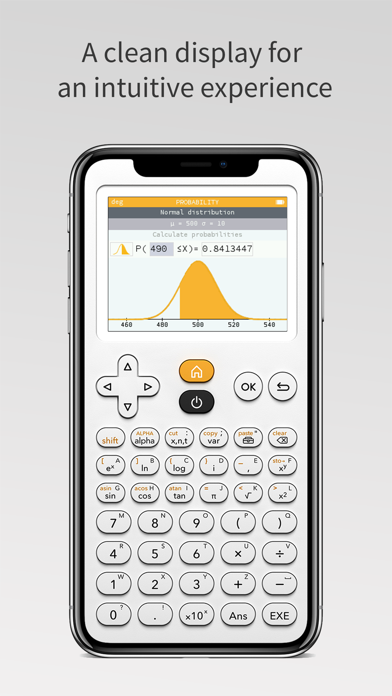 NumWorks Graphing Calculator screenshot 2