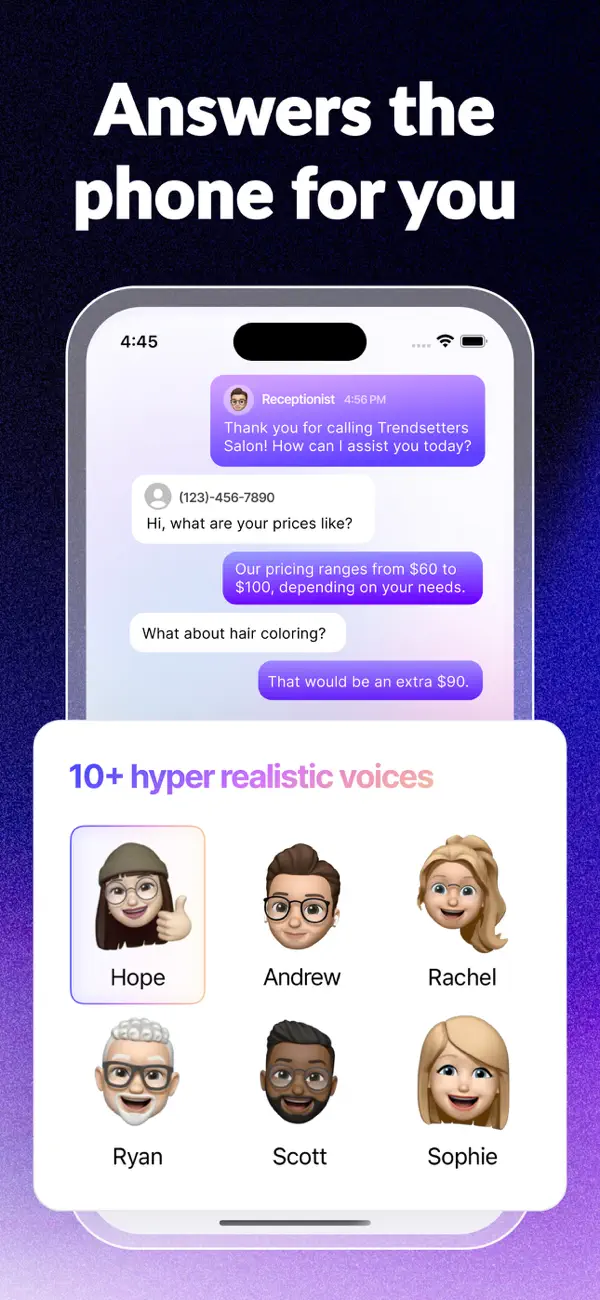 NuPhone - AI Receptionist screenshot 5
