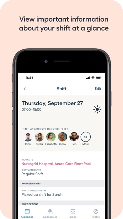 NurseGrid Nurse Shift Calendar screenshot 9