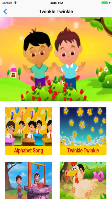 Nursery rhymes for toddlers. screenshot 1