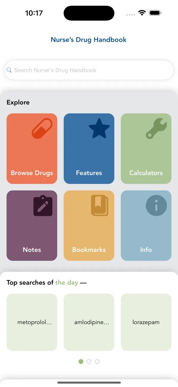 Nurse's Drug Handbook screenshot 6