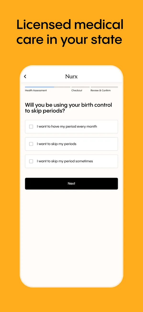 Nurx: Birth Control Delivered screenshot 1