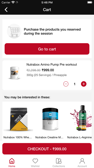 Nutrabox screenshot 1