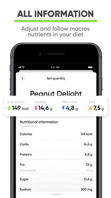 Nutrition Coach: Food tracker screenshot 2
