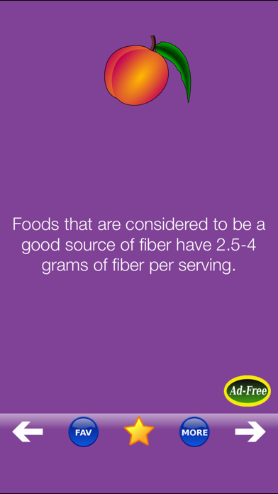 Nutrition Facts & Tips Fun App screenshot 1
