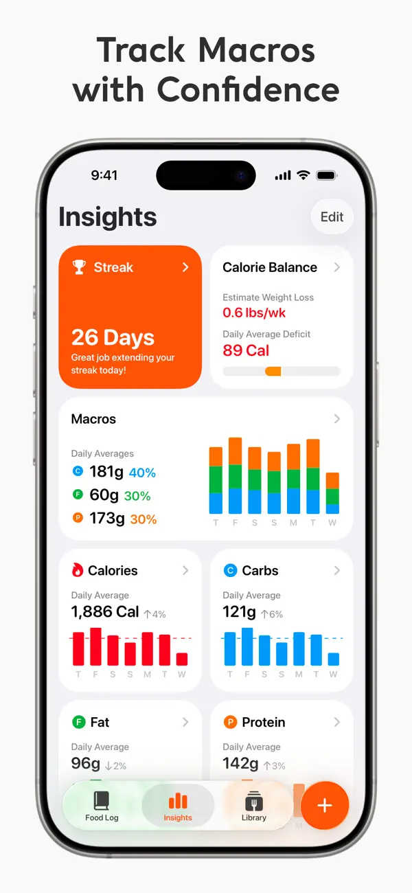 Nutrition Tracker: Foodnoms screenshot 5