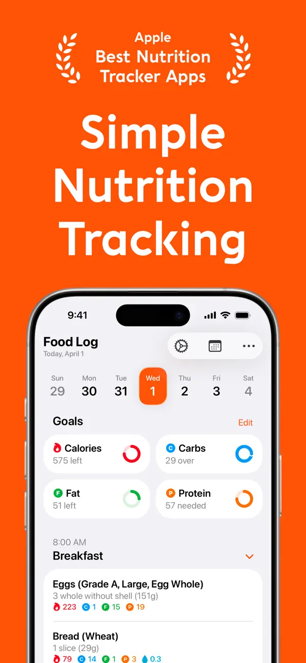 Nutrition Tracker: Foodnoms screenshot 6