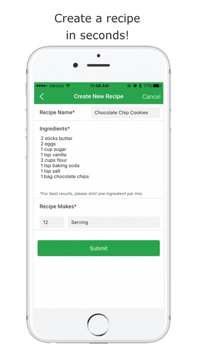 Nutritionix Track screenshot 2