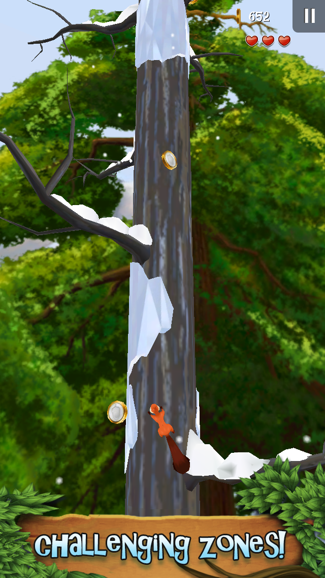 Nuts!: Infinite Forest Run screenshot 2