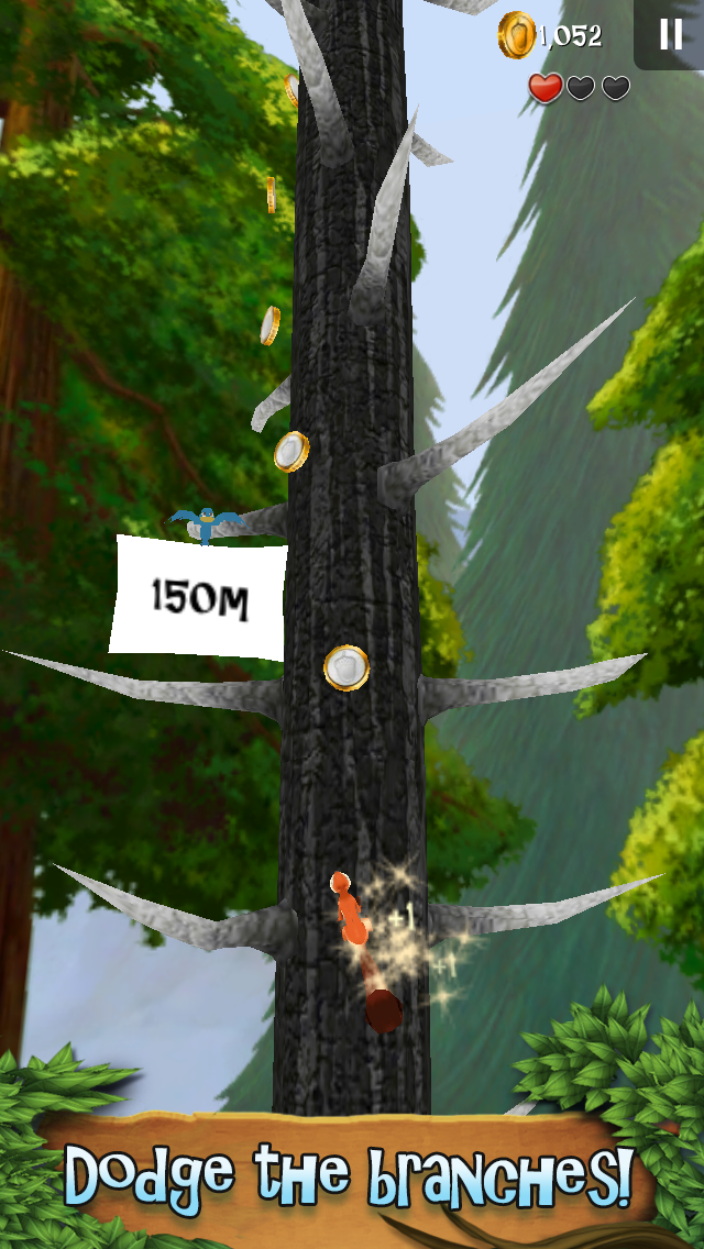 Nuts!: Infinite Forest Run screenshot 3