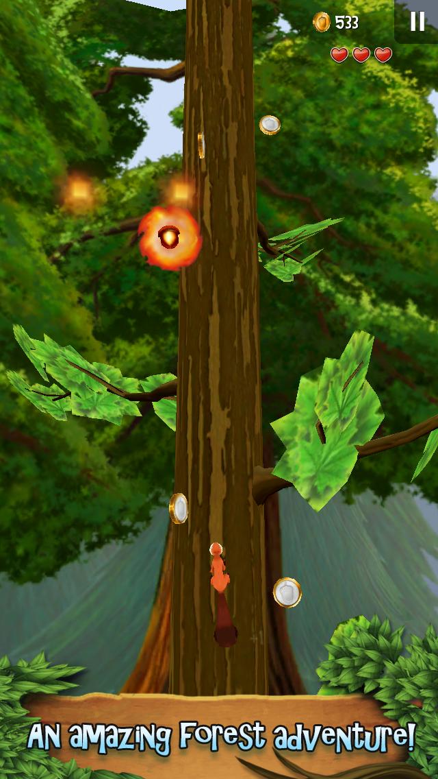 Nuts!: Infinite Forest Run screenshot 5