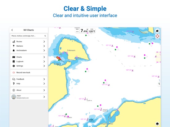 NV Charts GPS Navigation AIS screenshot 1