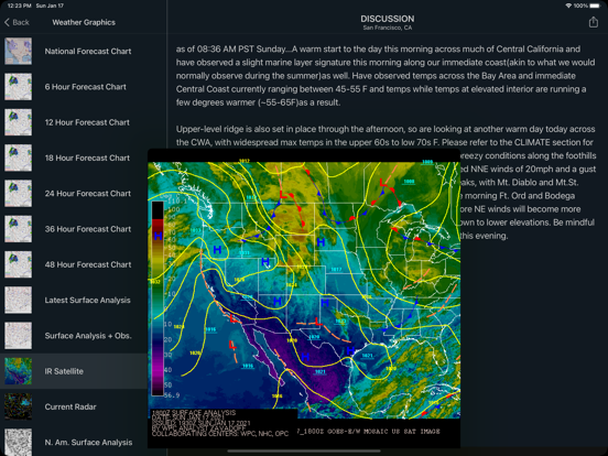 NWS Weather: Deep Weather screenshot 1