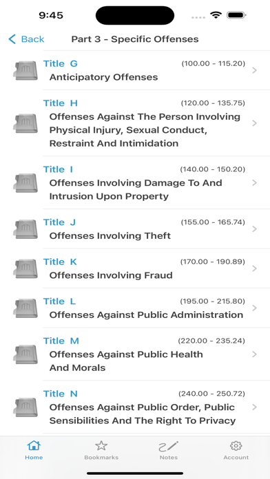 NY Penal Code & Laws screenshot 2