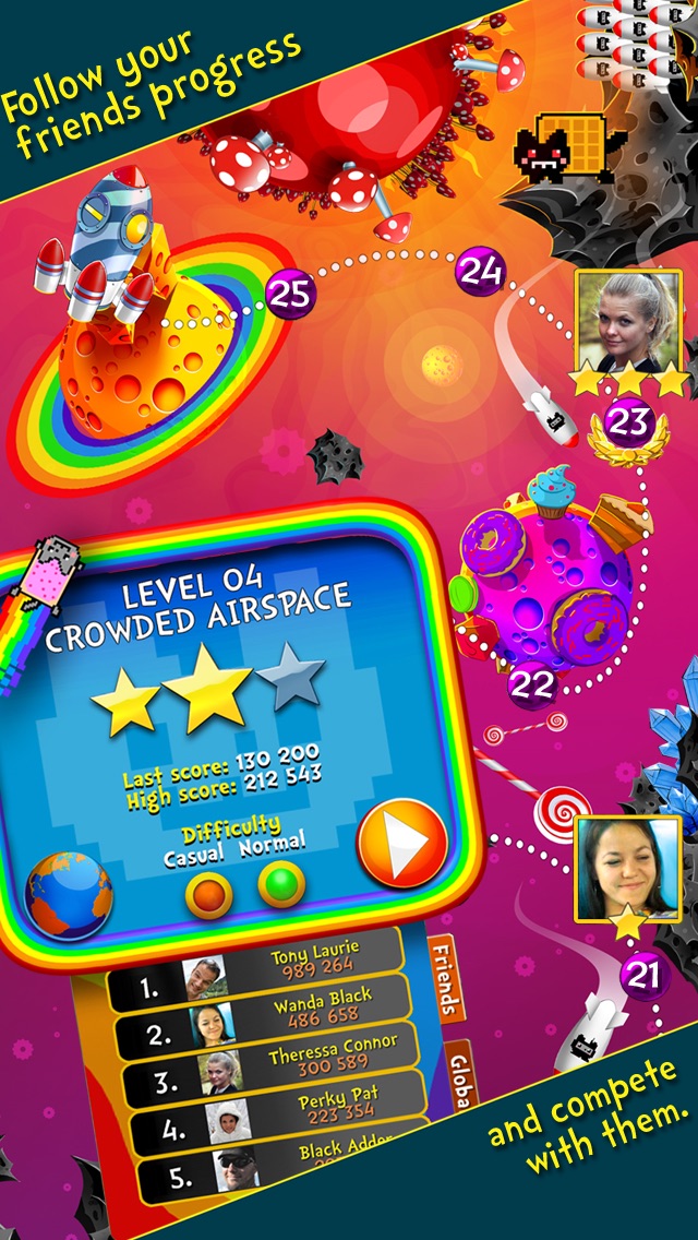 Nyan Cat: The Space Journey screenshot 1