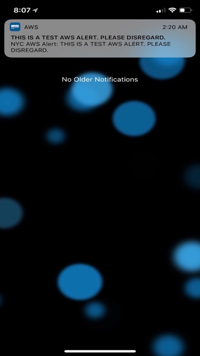 NYC Advance Warning System screenshot 2