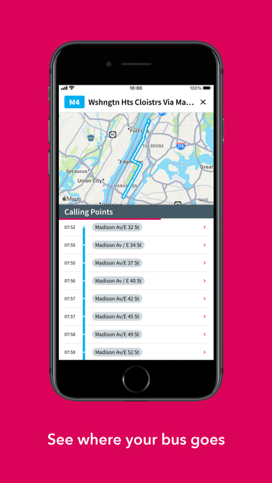 NYC Bus Checker screenshot 2