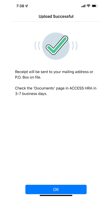 NYC HRA Document Upload screenshot 1