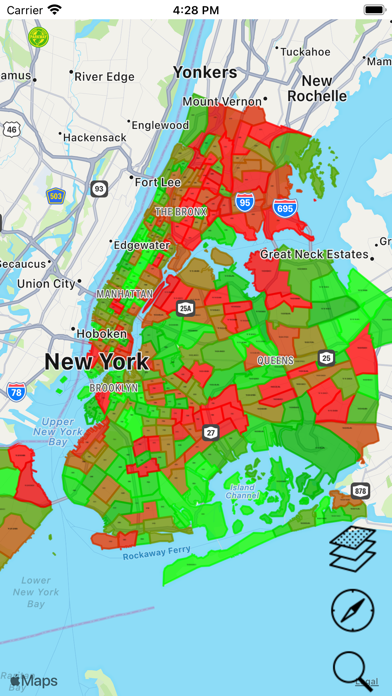 NYC Precinct Map screenshot 2