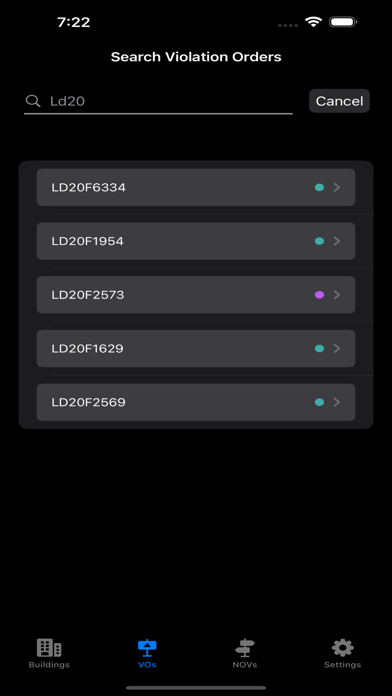 NYC Violations screenshot 2